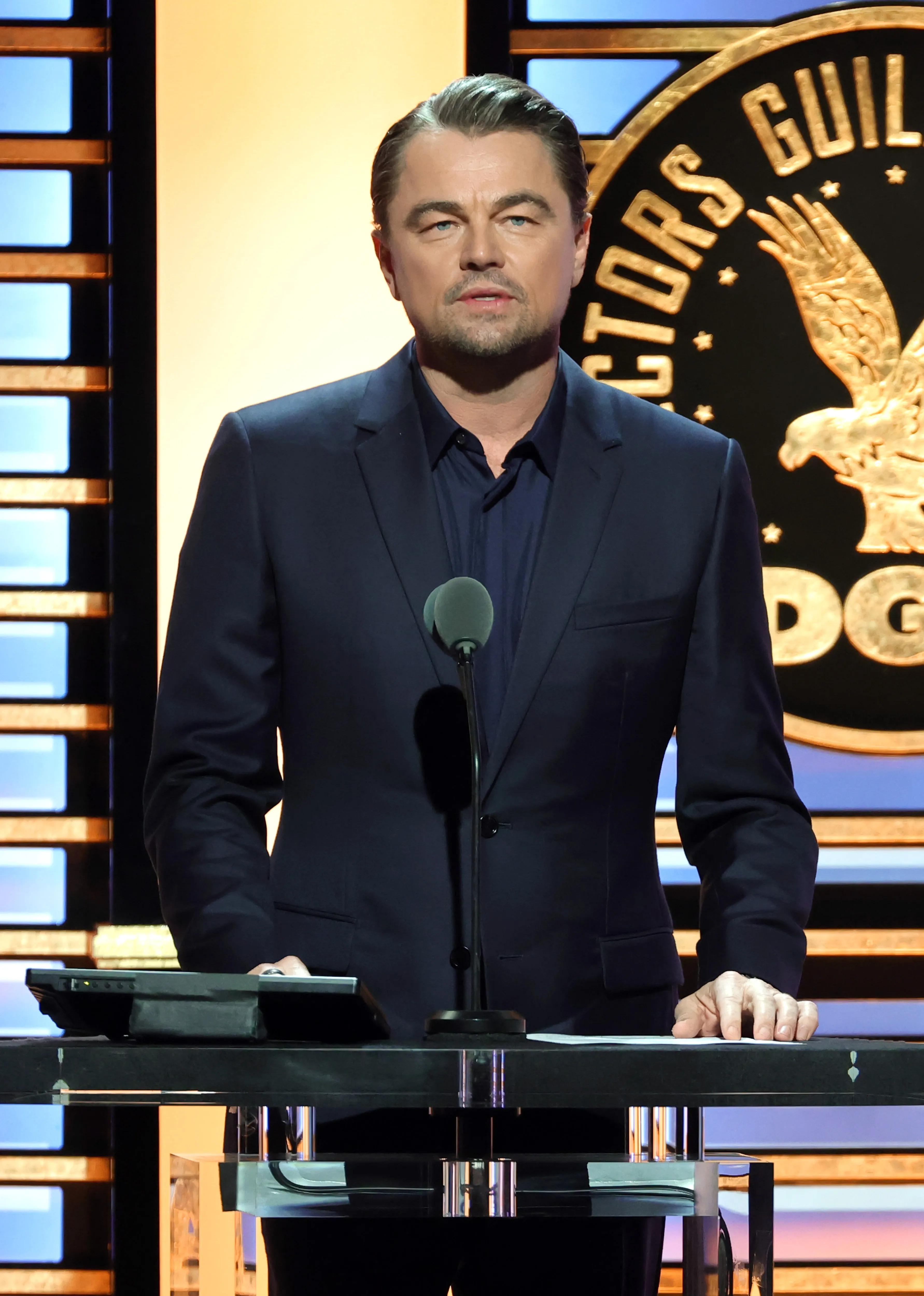 DiCaprio, on Feb. 7, 2026, and Jennifer Lawrence play a married couple who travel to a small European town to adopt a baby.