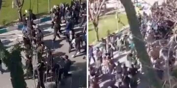 Iranian regime squares off against student protesters in the streets of Tehran