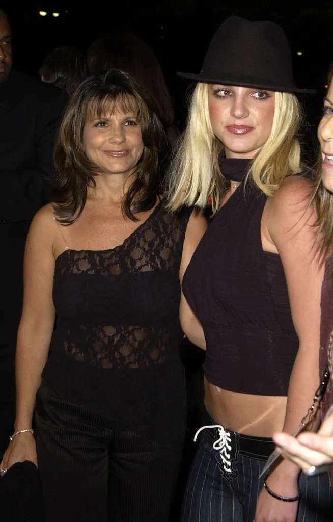 Britney Spears & mother Lynn Spears during 