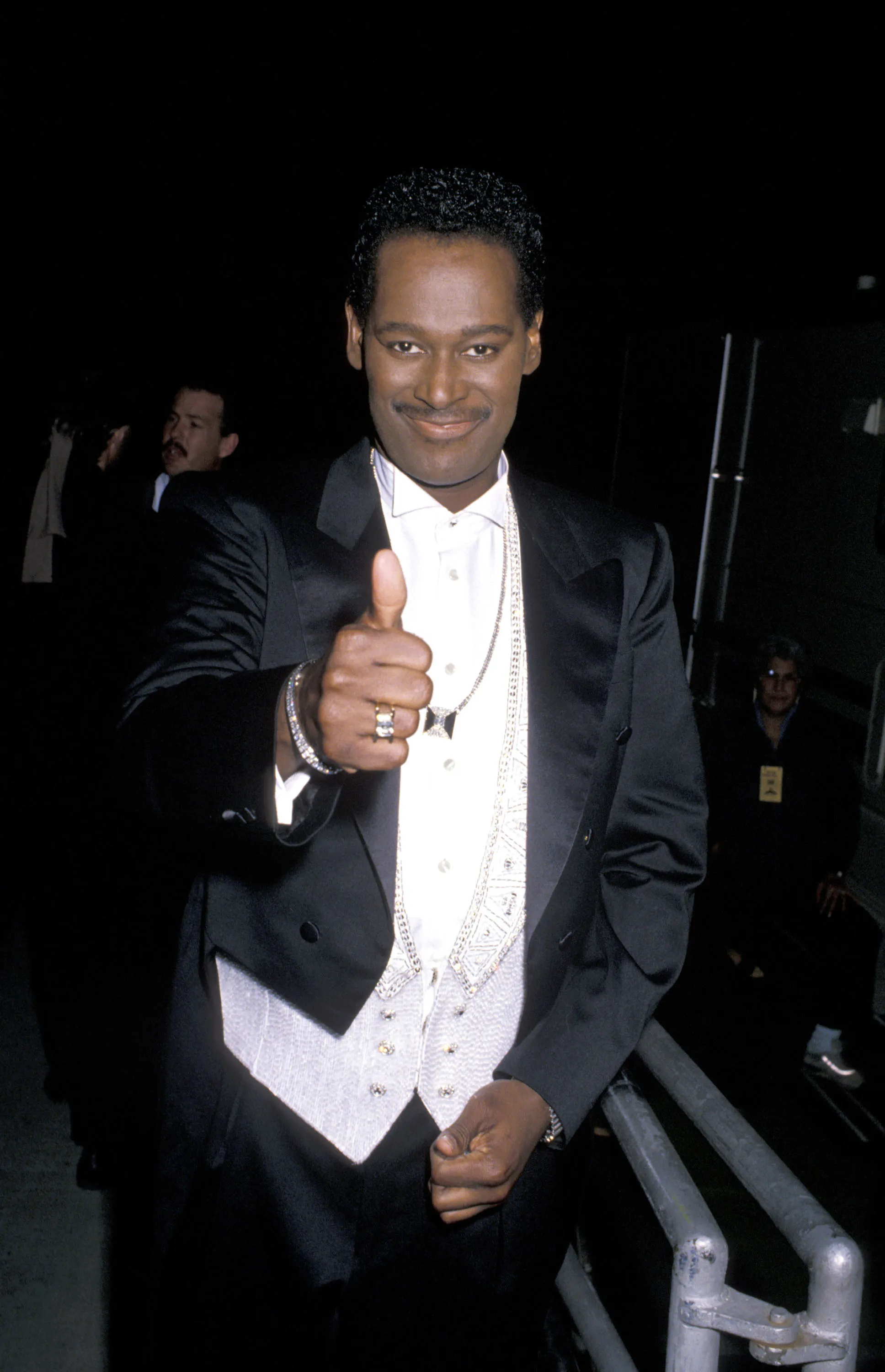 Luther Vandross at the 4th Soul Train Music Awards.