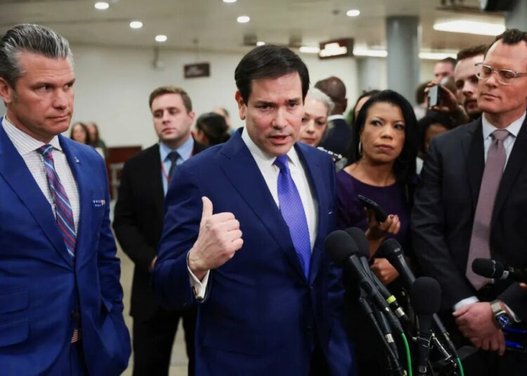 CIA Director joins Marco Rubio in rare Iran briefing, sparking military action rumors