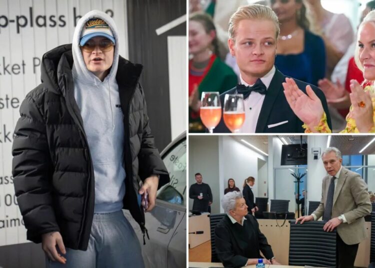 Son of Norway’s crown princess pleads not guilty to rape charges as trial opens in Oslo