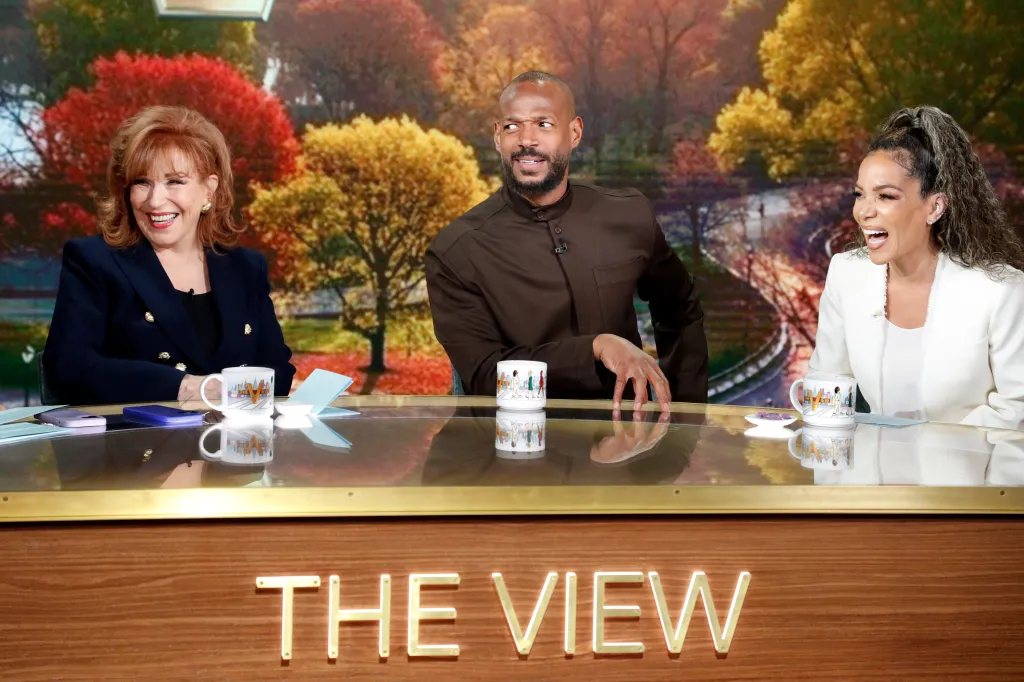 Joy Behar, Marlon Wayans, and Sunny Hostin at 