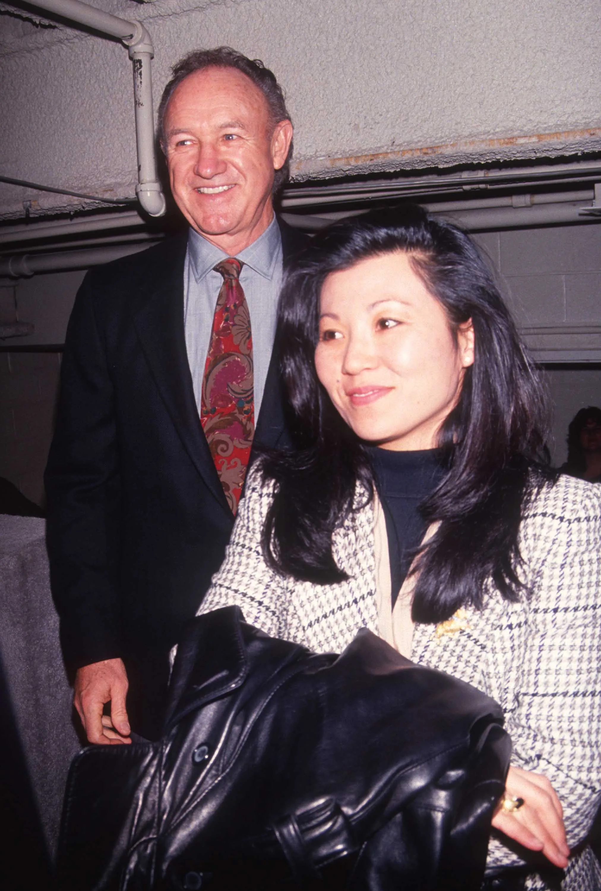Actor Gene Hackman and classical musician Betsy Arakawa at the DW Griffith Awards.