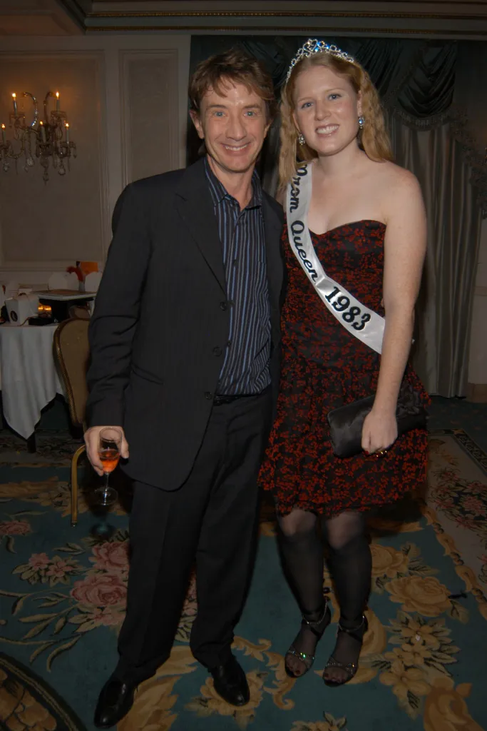 Martin Short and Katherine Short posing for a photo.