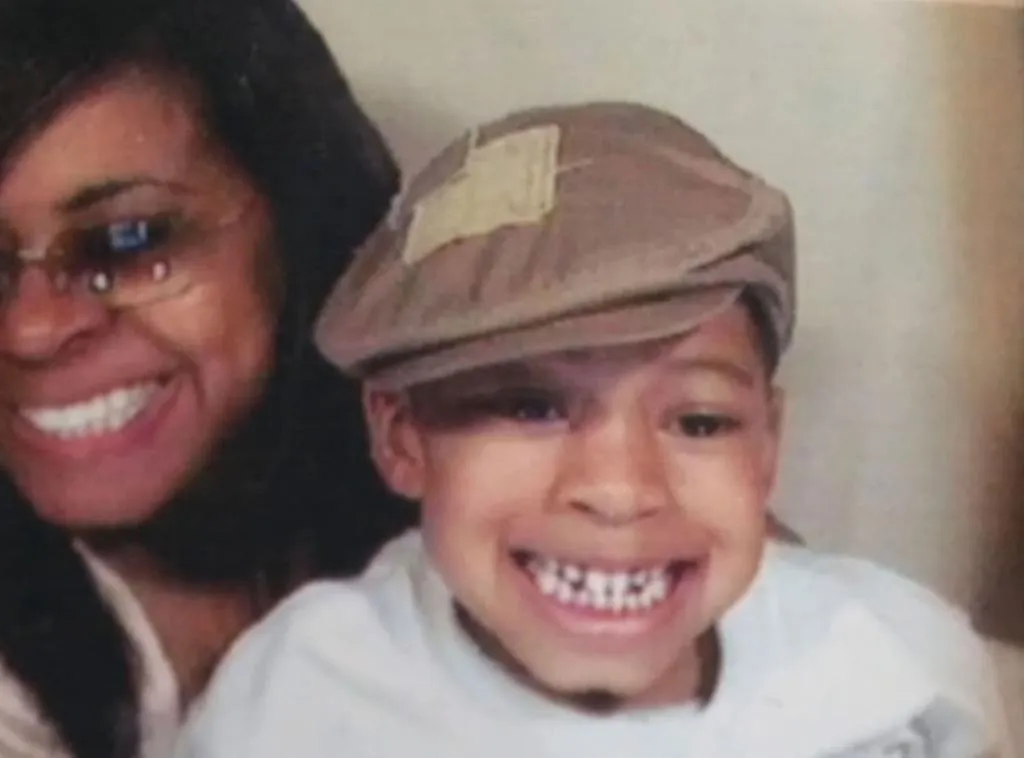 Mary Cosby and her son, Robert Jr.