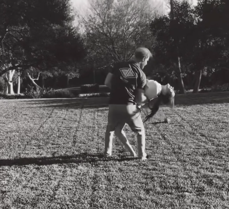 The Duke and Duchess of Sussex celebrated a night early with a dinner at Funke on Friday.