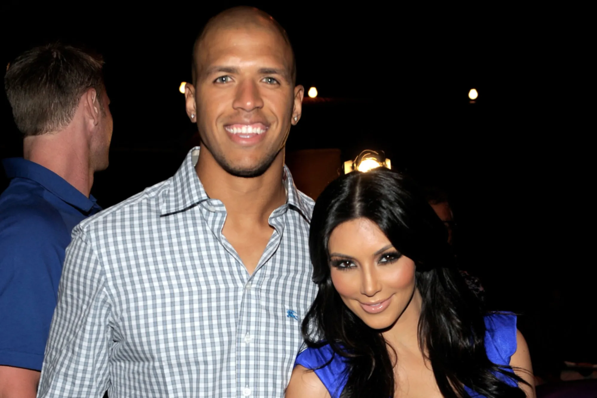 Miles Austin and Kim Kardashian in 2010