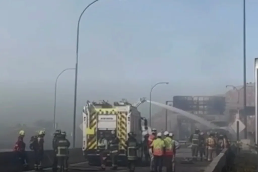 Officials said that the thunderous explosion was felt within a radius of up to 200 meters.