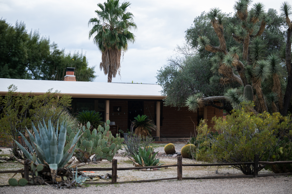Nancy Guthrie's home in Tucson, Arizona, on Feb. 5, 2026.