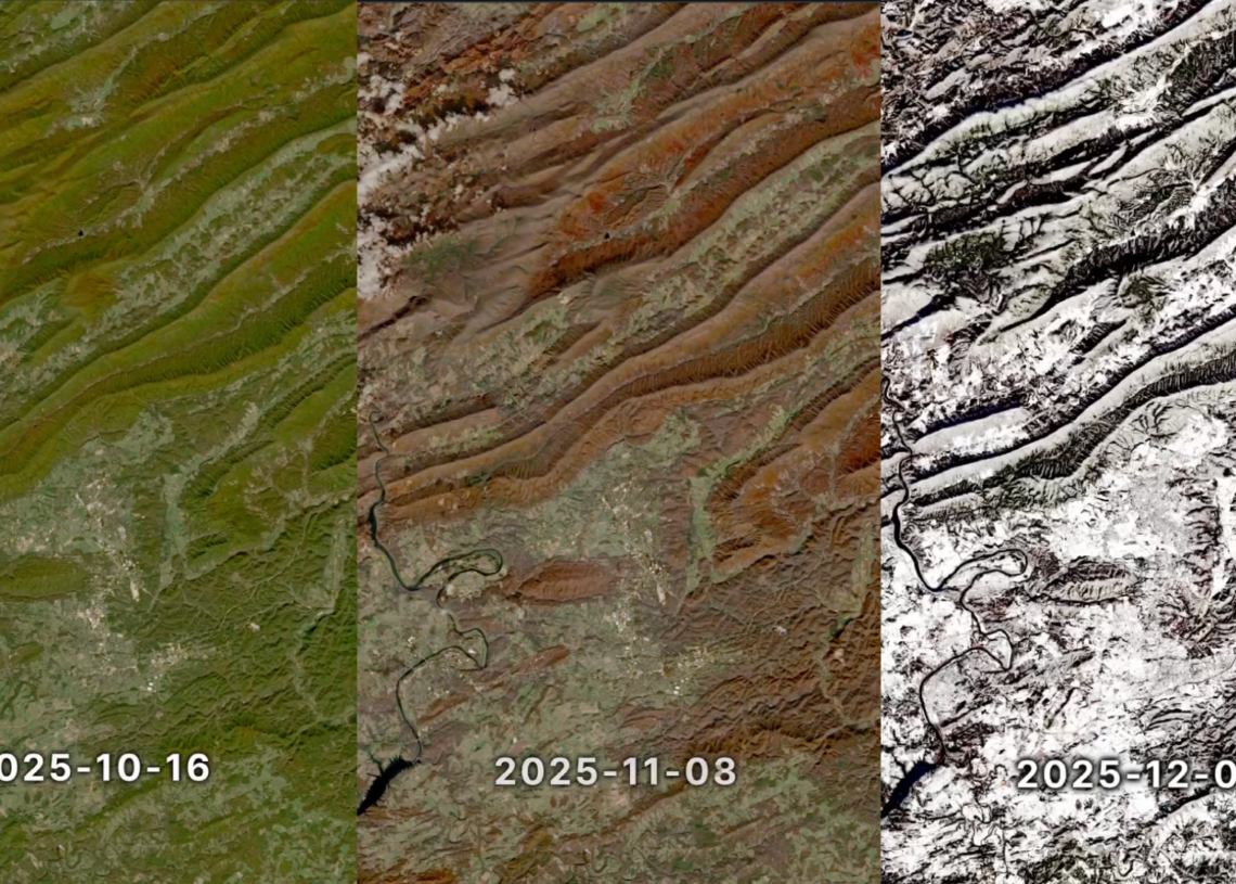 NASA Time-Lapse Video Shows Drastic Virginia Landscape Change Over Just 9 Weeks