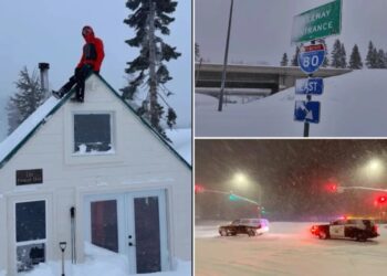 First photo from site of deadly Lake Tahoe avalanche — as rescuer speaks out from snowed in huts