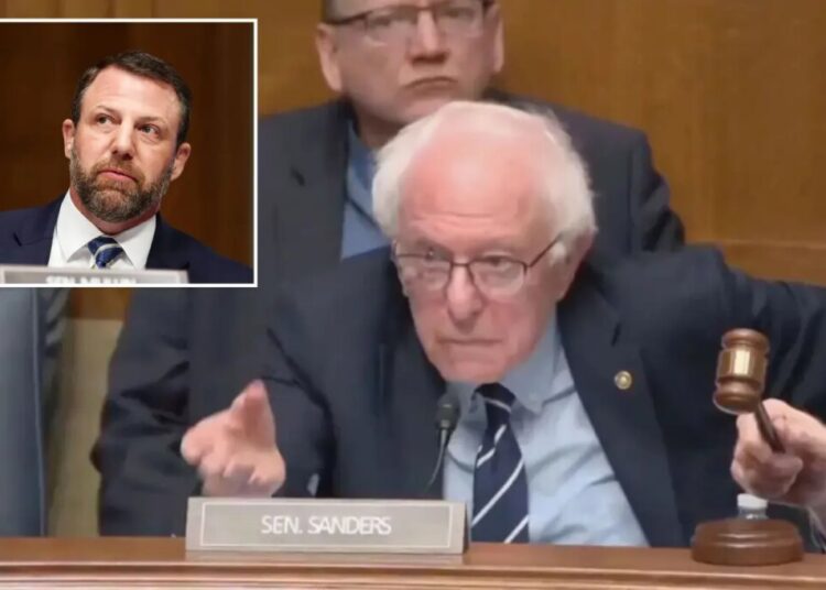 Senators Bernie Sanders and Markwayne Mullin clash in heated Senate hearing exchange: ‘You’re part of the problem’