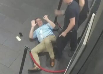Viral flying chair knockout at Australian bar sparked by foul-mouthed beer demand