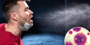 How long diseases like measles and the flu linger in the air — after an infected person has left the room