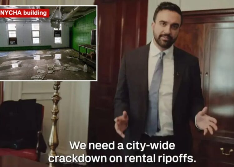 Zohran Mamdani’s ‘rental ripoff’ hearings will ban NYCHA tenant complaints