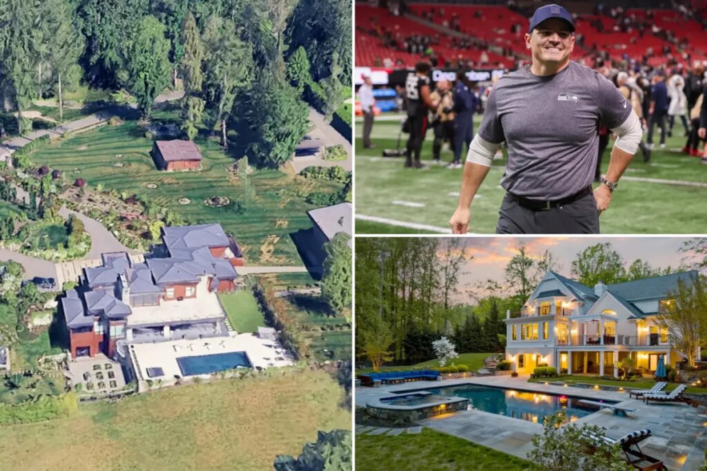 Seahawks head coach Mike Macdonald is a property mogul with a $10M estate and a home he rents for $15K/month
