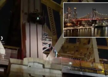 Harrowing photos show rescue of teen who plunged 50 feet on NYC bridge in TikTok stunt gone wrong