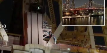 Harrowing photos show rescue of teen who plunged 50 feet on NYC bridge in TikTok stunt gone wrong