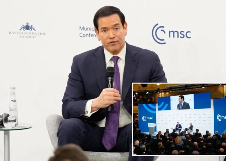 Marco Rubio slams UN at Munich Security Conference for failing Israeli hostages: ‘Has no answers’