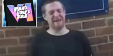 Fiend sobs over missing release of Grand Theft Auto video game while being arrested for murdering ex-girlfriend