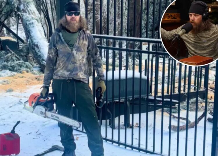 ‘Duck Dynasty’ star Jase Robertson and crew escaped multiple near-death experiences amid ‘ice-pocalypse’
