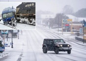 Nor’easter slams Carolinas, Virginia with snow as blizzard conditions, vicious winds loom as storm intensifies