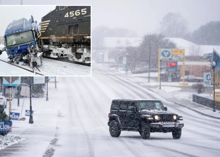 Nor’easter slams Carolinas, Virginia with snow as blizzard conditions, vicious winds loom as storm intensifies
