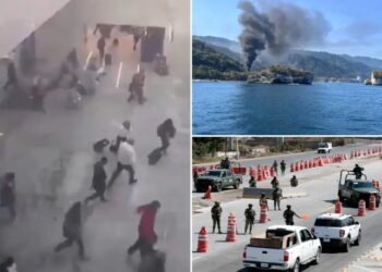 Panicked passengers run for lives at Guadalajara airport as Mexican cartel violence erupts over killing of Jalisco New Generation leader