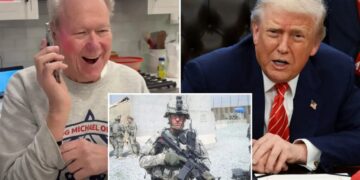 Trump’s emotional call to parents of fallen Staten Island Army hero Michael Ollis to reveal their son will receive Medal of Honor