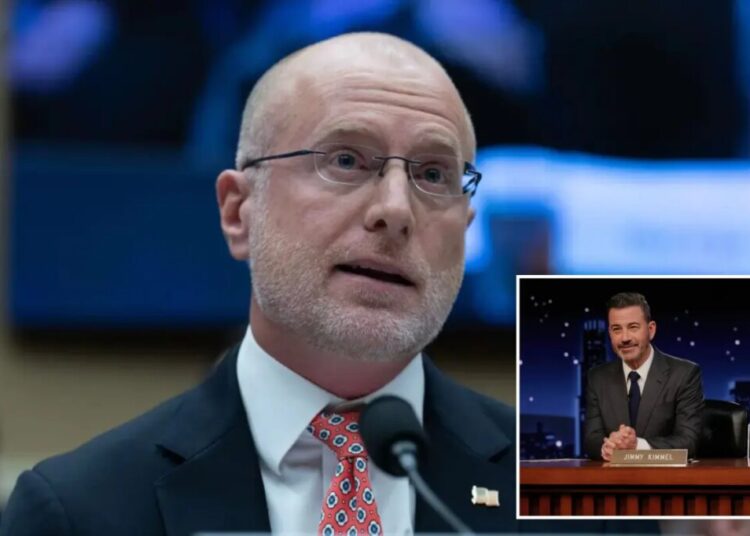 FCC chair Brendan Carr has ‘no regrets’ over last year’s intense Jimmy Kimmel controversy