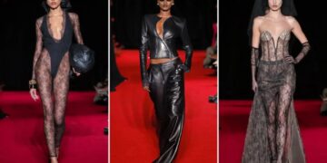 Leather and Lace: Fall fashion’s super sexy balancing act