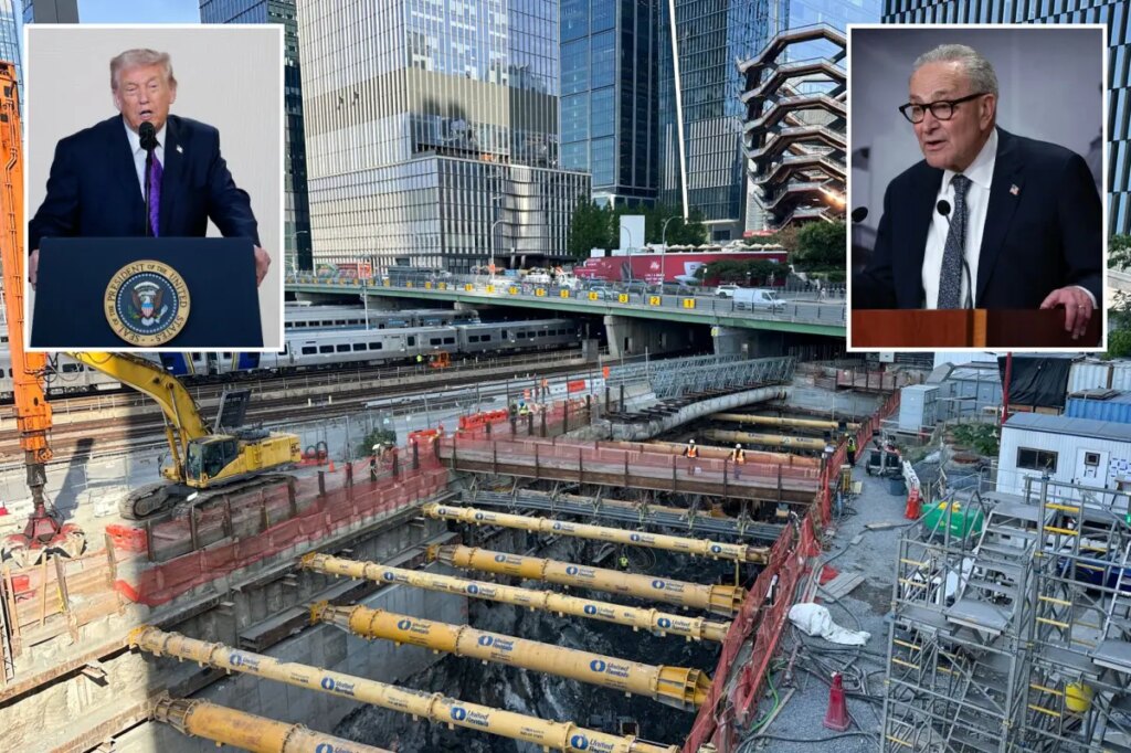 Schumer rejected Trump’s offer to unfreeze $16B for Gateway tunnel in exchange for renaming Penn Station and Dulles Airport after him 