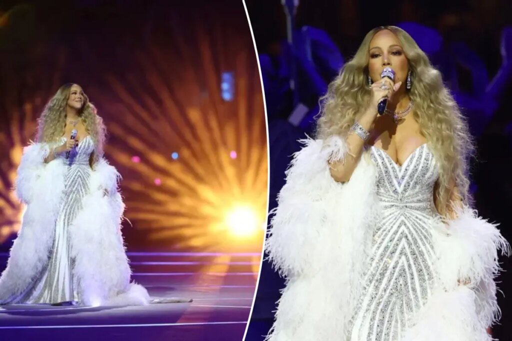 Mariah Carey’s Olympic act prompts questions about possible lip-syncing and a curious teleprompter