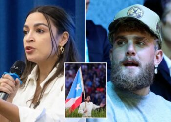 AOC slams Jake Paul after boxer calls Bad Bunny a ‘fake American citizen’
