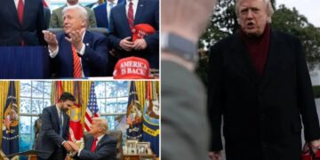 Trump nears 500 press interactions in second term, blowing past Biden, data show