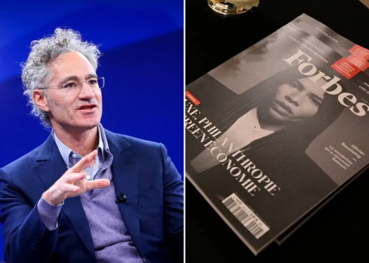 Forbes temporarily pulls Palantir profile — allegdly over ICE contracts