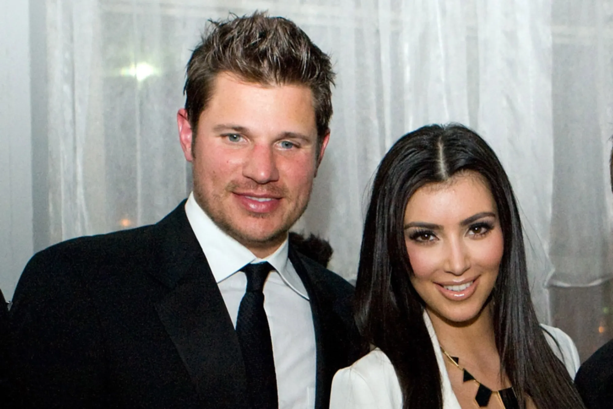 Nick Lachey and Kim Kardashian