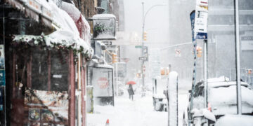 A Snowstorm in New York, in Five Pictures