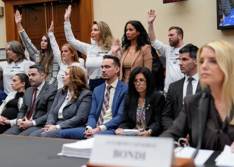 This tawdry spectacle showed Republicans’ contempt for law, victims and decency itself