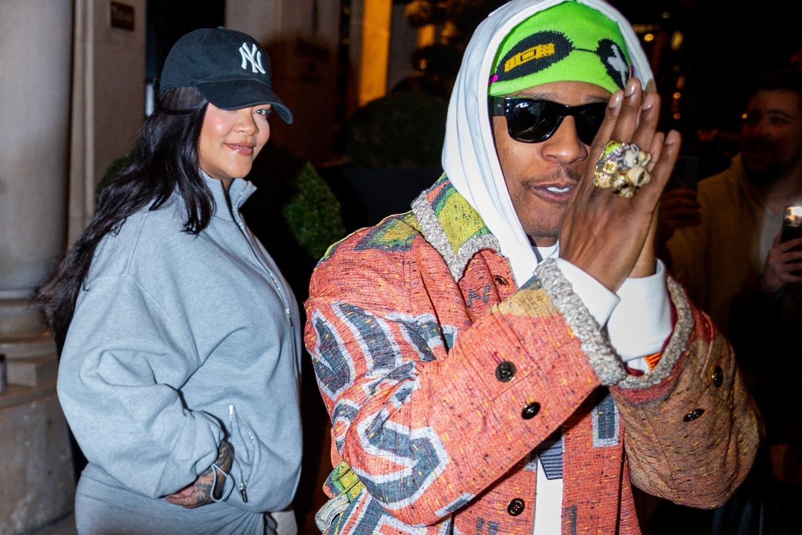 Rocky, seen with Rihanna on January 26, 2026, said they are