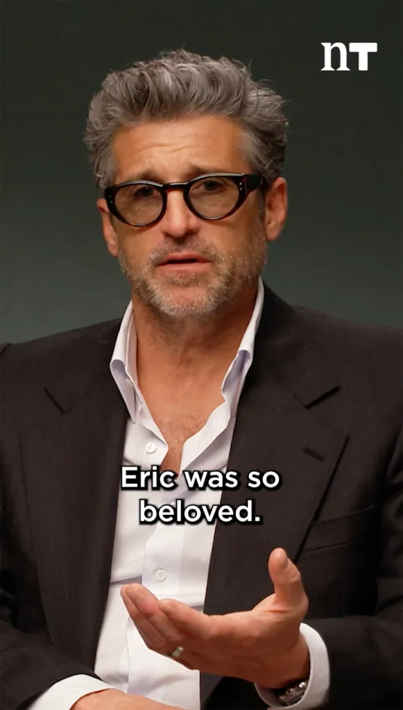 Patrick Dempsey in an interview saying