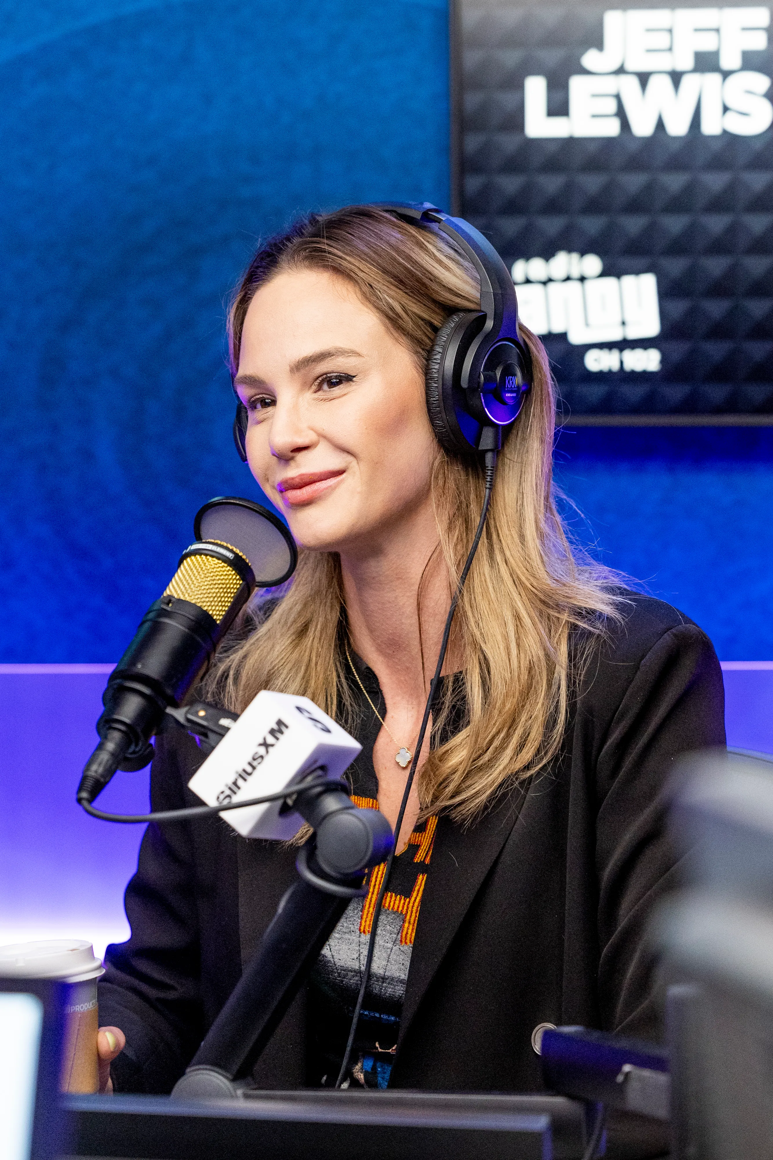 Meghan King at SiriusXM Studios.