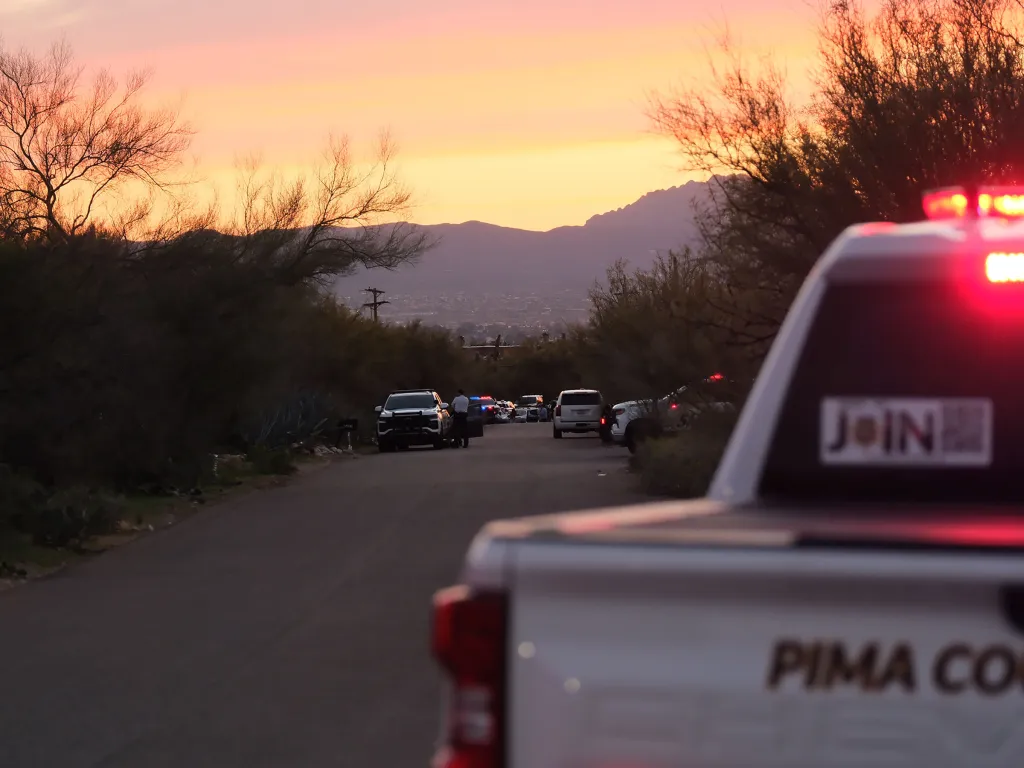 Investigators converged on Guthrie's residence in the Catalina Foothills north of Tucson on Feb. 6, 2026.