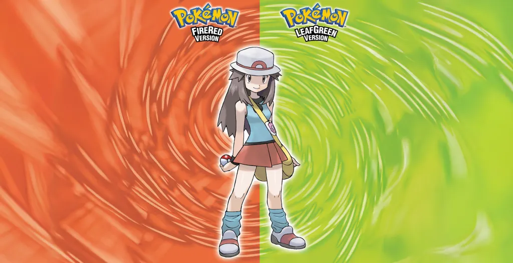 Pokémon FireRed and LeafGreen Artwork