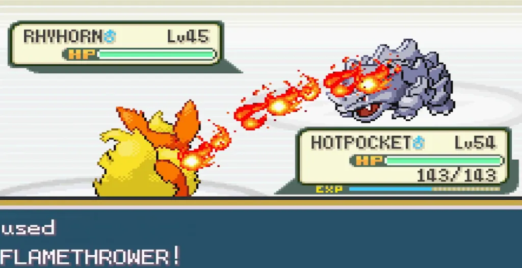 Pokémon FireRed & LeafGreen Special Attack