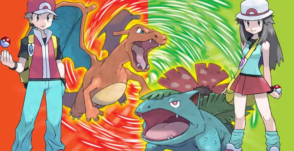 Pokémon FireRed and LeafGreen Wallpaper
