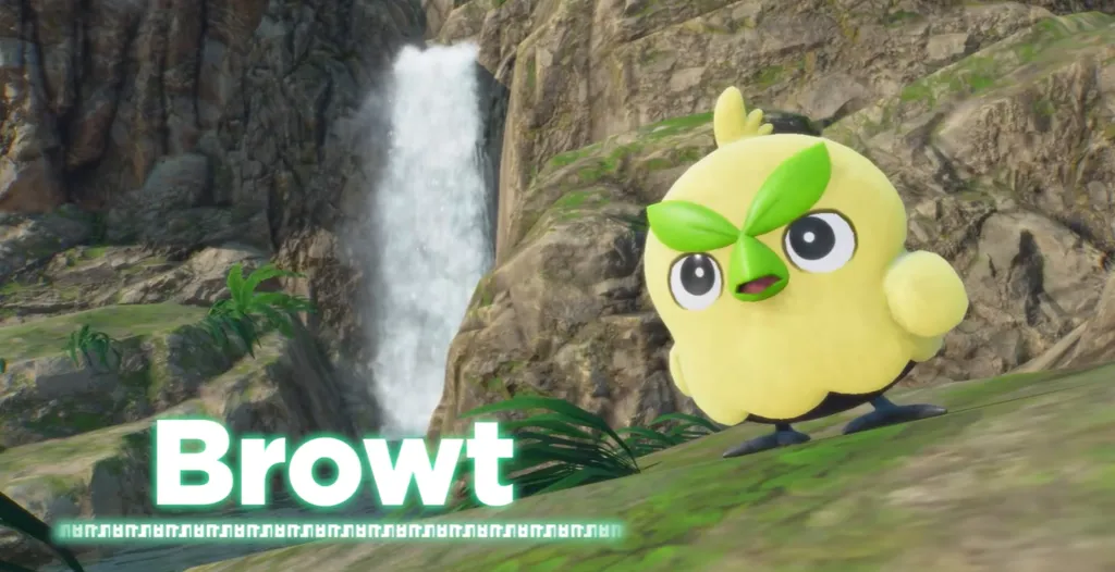 Pokémon Gen 10 Grass Starter Browt