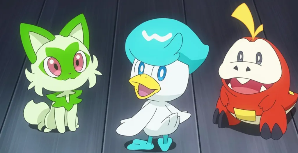 Pokémon Gen 9 Starters