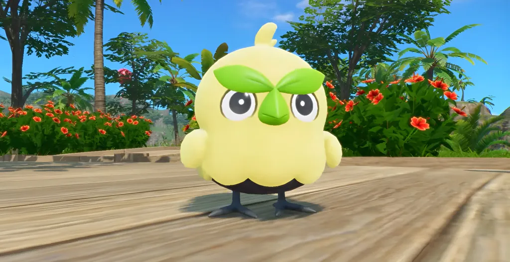 Pokémon Winds and Waves Grass Starter Browt